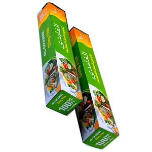 "Finest Price Factory Directly Supply Custom Plastic Food Wrap Pvc Cling Film Fresh Cover Wrap Food Grade Packaging "