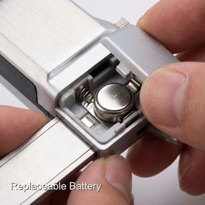 Calibro a Corsoio di Precisione Jeoro Stile Micrometro con Finitura Cromata Satinata e Graduazioni Incise al Laser per una Facile Lettura - Product Image 2