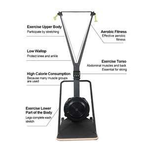 Máquina ergométrica mecánica de esquí de suelo o pared, de PVC y acero, ecológica, para gimnasios comerciales, fitness y entrenamiento cardiovascular. - Product Image 4