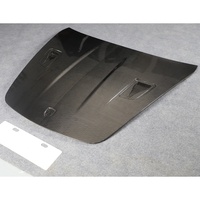 Nouveau Kit Carrosserie Noir en Fibre de Carbone pour Capot Moteur et Pare-chocs Avant (Fixation par Vis) pour Porsche Boxster Cayman 987 (2004-2008)