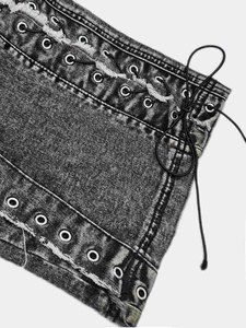 <span class=keywords><strong>Jeans</strong></span> da Donna Trendy 2026, Taglie S-2XL, <span class=keywords><strong>Pantaloni</strong></span> Streetwear <span class=keywords><strong>con</strong></span> Lacci - Product Image 6