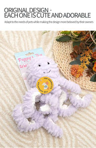 Juguetes para masticar perros emisores de sonido entretenido Teddy Corgi Bichon Golden Plush suministros para mascotas para aliviar el aburrimiento moler los dientes - Product Image 4