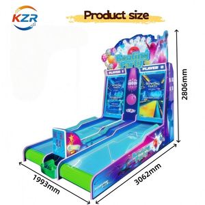 Machines de jeu d'intérieur à monnayeur, jeux de simulation de bowling pour fêtes, équipement de jeu électronique - Product Image 5