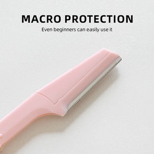 Juego de 3 Rasuradoras de Cejas, Herramienta de <span class=keywords><strong>Dermaplaning</strong></span>, Diseño Plegable, Material de Acero Inoxidable, Uso en Maquillaje, Mango Cómodo, Personalizable UUYP - Product Image 5