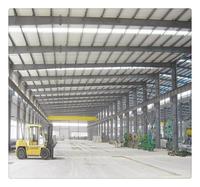 Structure d'entrepôt industrielle en acier sur mesure pour grande atelier, bâtiment ou hangar