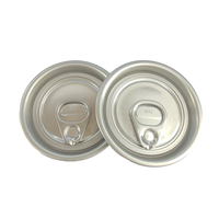 Couvercles de boîtes de conserve rondes en aluminium de qualité alimentaire, faciles à ouvrir, pour boissons gazeuses, bière, boissons
