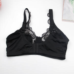 Soutien-gorge en dentelle transparente à gros seins, soutien-gorge sans armatures en dentelle douce pour gros seins, soutien-gorge transparent - Product Image 2