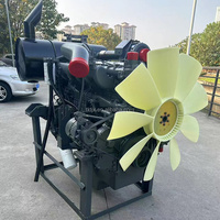 Ensemble complet de moteur diesel DE12 TIS, ensemble moteur DE12TIS pour excavatrice, pièces détachées pour machines de construction