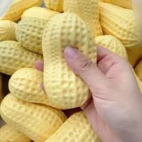 Nouveau jouet anti-stress en peluche en forme d'arachide, doux comme du beurre, sensoriel ASMR, pour enfants et adultes