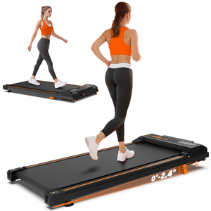 Caminadora Plegable Compacta para Debajo del Escritorio con 3 Niveles de Inclinación, Máquina Eléctrica para Caminar de Bajo Ruido para Uso en Casa u Oficina - Product Image 1
