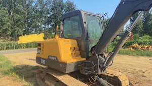 Mini-pelle Volvo EC55D d'occasion Offre Spéciale en Chine 5 tonnes de meilleure qualité à bas prix Gear PLC Core Components Crawler Moving Type - Product Image 6