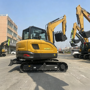 Mini-excavatrice sur chenilles XE60G de 6 tonnes, châssis robuste, performance de creusement stable pour les travaux d'infrastructure urbaine et les terrassements. - Product Image 3