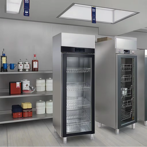 Armoire de désinfection économique à porte unique en verre avec circulation d'air chaud pour la stérilisation de la <span class=keywords><strong>vaisselle</strong></span> de cuisine commerciale - Product Image 5