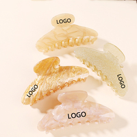 Aiji CUSTOM LOGO 3000+ WARNA 105mm Ukuran Besar OEM ODM Jepit Rambut untuk Wanita dan Gadis 222583