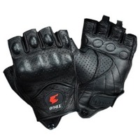 Guantes de Ciclismo de Verano Unisex para Adultos, Medios Dedos, de Cuero, Compatibles con Pantalla Táctil, Altamente Transpirables, para Motociclismo, China