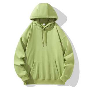 Sudadera con capucha de gran tamaño lisa, OEM, ODM, logotipo personalizado, ropa de calle Unisex, jersey de lana de invierno, sudadera, proveedor mayorista de fábrica - Product Image 2