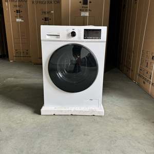 Fully Automatic 10kg White Drum Laundry Equipment Front-Load Single for Household Hotels Apartments Factories Fully Automatic Fr - Product Image 1