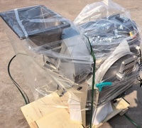 Hete Aanbieding: Groente Snijmachine, Wortelgroente Snij-, Shred- en Blokjesmachine met Mobiele Wielen, Gember Snijmachine