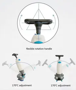 منظف Cleanvac Industrial Ride On Sc2a عالي الكفاءة لتنظيف الفنادق والغرف ممسحة تجارية توريد المصنع