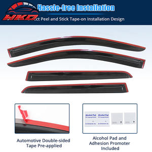 Pare-soleil en acrylique pour Dodge Journey 09-20, déflecteur de pluie, lot de 4 pièces - Product Image 4