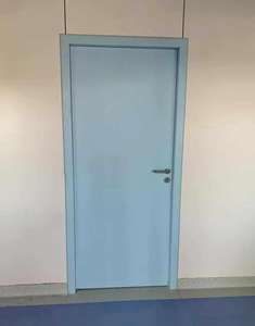 Porte d'urgence en acier ignifuge personnalisée 30min 60min 90min Porte coupe-feu en métal pour hôpitaux et entrepôts - Product Image 4