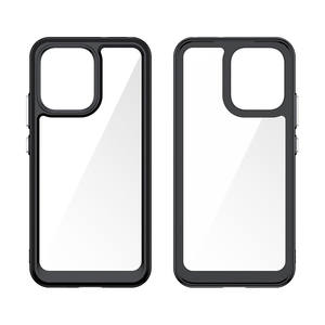 Coque de téléphone en acrylique transparente et colorée, résistante aux chocs, pour OPPO A6 Pro 4G, livraison rapide - Product Image 4