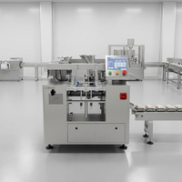 Machine d'emballage automatique GDS300B-04 pour sachets préformés à fermeture éclair, pour poudre de condiment alimentaire, 35 sachets/min, remplisseuse de gobelets