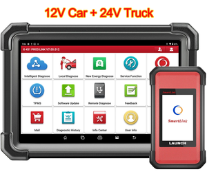 Outil de diagnostic pour camions lourds Launch X431 HD III, tablette 10,1 pouces, Smart Link C2.0, 24 V, compatible avec plusieurs marques de camions - Product Image 3