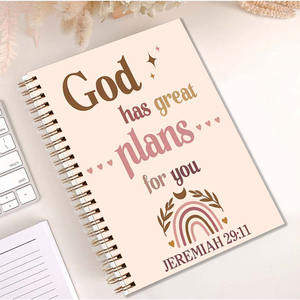 Diario bíblico, Dios tenía grandes planes para ti, cuaderno <span class=keywords><strong>de</strong></span> escritura, diario para <span class=keywords><strong>niñas</strong></span>, cuaderno <span class=keywords><strong>de</strong></span> espiral <span class=keywords><strong>de</strong></span> tapa dura gobernado por la Universidad - Product Image 5