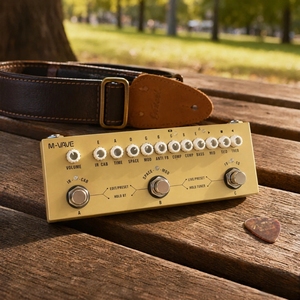 M-VAVE Cube BABY AC Aufladbares Gitarren-Effektpedal 8 IR-Lautsprecher 24-Stunden-Akku DAW-Fernbedienung für E-Gitarren-Übungen - Product Image 1