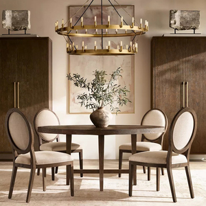 Armoire de rangement haute élégante et moderne en chêne cerisé gris brun à 2 portes avec poignées métalliques foncées pour salon et chambre à coucher, personnalisable OEM - Product Image 6