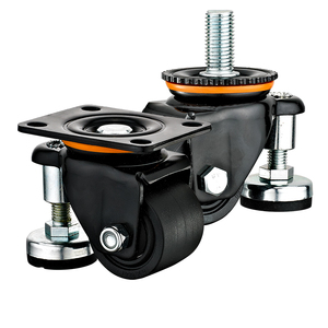 2''2.5''3'' Type a Plate Heavy Duty Low Center of Gravity Roulette en nylon avec pieds <span class=keywords><strong>de</strong></span> <span class=keywords><strong>support</strong></span> Roulettes pour réfrigérateur - Product Image 1