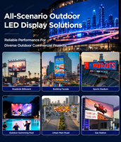 Écran LED UHLED P5 P8 P10 pour l'extérieur, affichage numérique LED haute luminosité, panneau d'affichage LED étanche pour la publicité