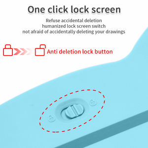 Herramientas de pintura sin papel, almohadilla de dibujo electrónico de unicornio, tableta de escritura Lcd de <span class=keywords><strong>pizarra</strong></span> mágica para niños - Product Image 3