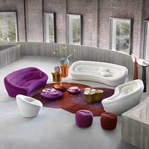 Nuovo Arrivo: Divano Curvo Roche Bobois - Modello di Design, Comodo e Durevole, Seduta Ergonomica per Arredamento Soggiorno - Product Image 4