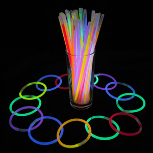 Confezione di 100 pezzi braccialetto con bastoncini luminosi bomba d'acqua fluorescente bomboniere per feste di concerto per il Club di Halloween che incoraggia altri eventi - Product Image 1