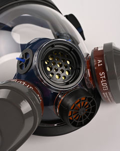 Set Respirator masker <span class=keywords><strong>Gas</strong></span> tugas berat, untuk konstruksi, mengecat, dan perlindungan wajah las - Product Image 5