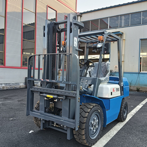 Meilleur prix chariot élévateur 3 tonnes 3.5 tonnes 4 tonnes 5 tonnes diesel ferme entièrement hydraulique 4x4 tout nouveau chariot élévateur - Product Image 5