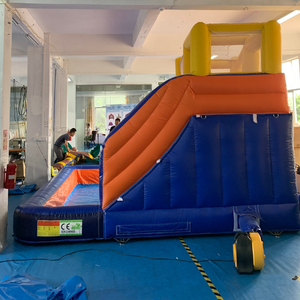 Tobogán Acuático Inflable con <span class=keywords><strong>Piscina</strong></span>, PVC Resistente, para Fiestas Infantiles, Jardín, <span class=keywords><strong>Alquiler</strong></span> de <span class=keywords><strong>Verano</strong></span> - Product Image 3