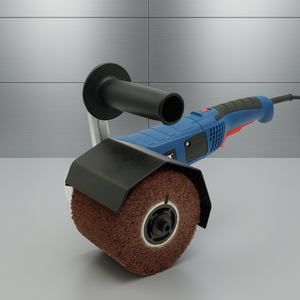 HERZO outils <span class=keywords><strong>électrique</strong></span>s roue d'outil <span class=keywords><strong>électrique</strong></span> polisseuse en acier inoxydable brunissage Machine de polissage - Product Image 3