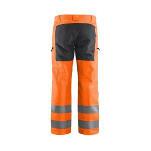 BLAKLADER - 158518115396D84 <b>Hi</b>-<b>Vis</b> trousers with stretch <b>Orange</b>/Mid grey - EAN 7330509774083 <b>HI</b>-<b>VIS</b> WORKWEAR - Product Image 2