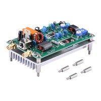 Placa amplificadora de potencia RF de onda corta de 3-28MHz y 30W, amplificador lineal RF CW SSB de alta frecuencia para estaciones de radio de onda corta de 7MHz y 13.56MHz, señal RFID