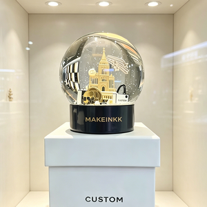 Luxury <strong>Snow</strong> Globes Gift Company Resin Craft Personalized Custom <strong>Snow</strong> <strong>Ball</strong> Custom <strong>Snow</strong> Globes MUSIC <strong>SNOW</strong> GLOBE - Product Image 1