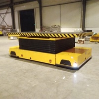 Pabrik langsung Semi otomatis/Remote kontrol kendaraan berat Platform Omnidirectional untuk Transfer komponen kereta
