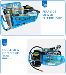 Elektrischer tragbarer Luft kompressor 300 Liter Pcp Luft kompressor - Product Image 6