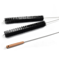 120CM longue brosse anti-peluches, nettoyeur de tuyau de ventilation sèche-linge brosse de ventilation brosse de radiateur pour salle de bains toilettes linge cuisine nettoyage