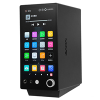 Eweat DMP25 Lecteur audio numérique 8 pouces avec écran tactile, HiFi, streaming réseau, USB DAC, Android 14, ESS9069+XMOS316, BT 5.4