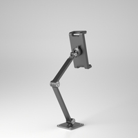Support de tablette en aluminium rotatif à 360 degrés, nouveau style, 7-13 pouces, support de téléphone pliable universel, iPad UPERGO AP-7WM