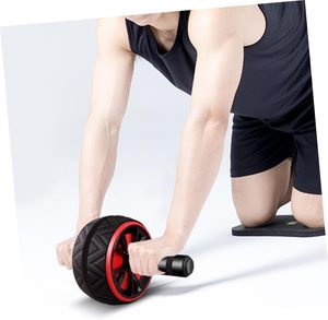 Rouleau abdominal pour exercices de fitness à domicile, équipement d'entraînement Ab Carver Pro, roue abdominale pour exercices de renforcement du tronc - Product Image 3