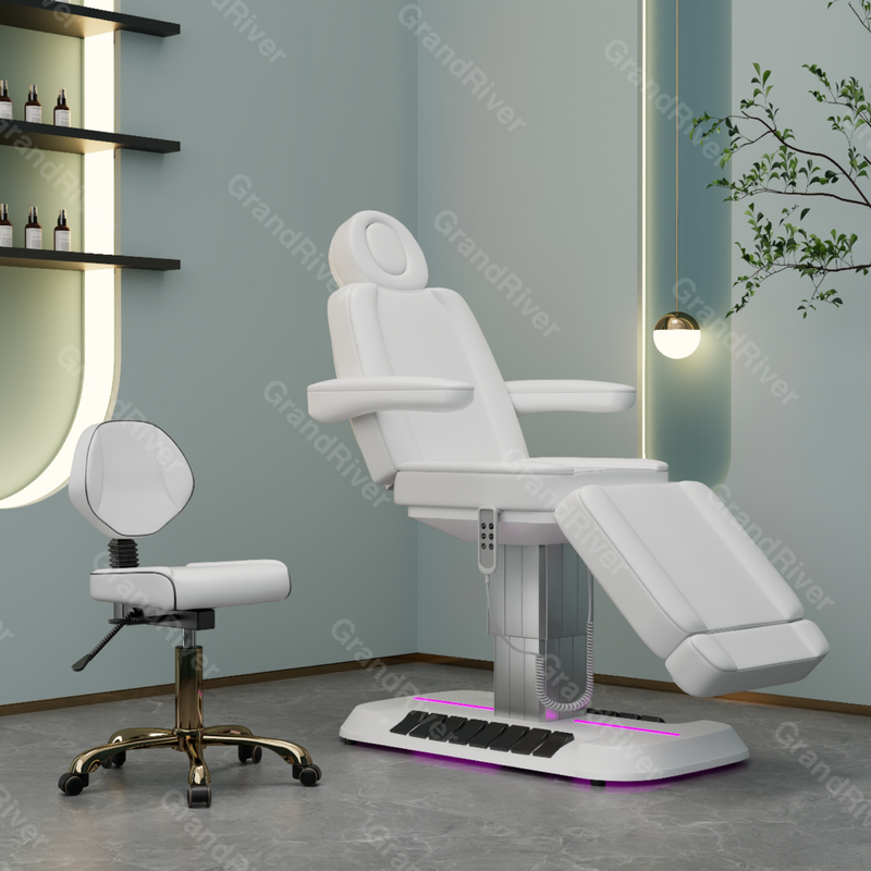 White Leather Beauty Full Electrical 4